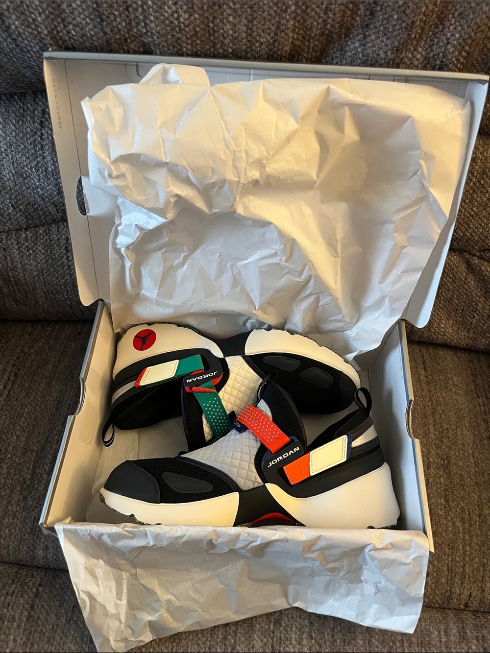 Women’s Jordan Trunner LX RARE Black White Coconut Milk Size 12.5 NIB